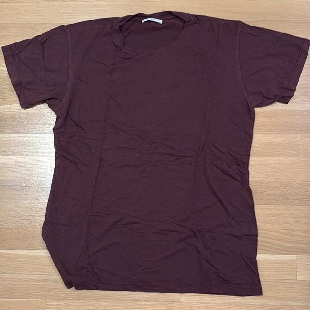John Elliot Size 2 Purple/plum colored t shirt.
